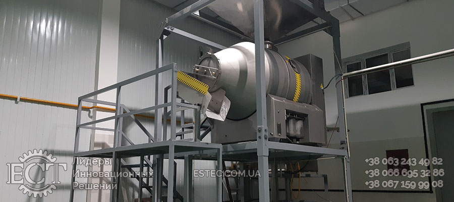 Installation of diffusion equipment for pickling in Tajikistan